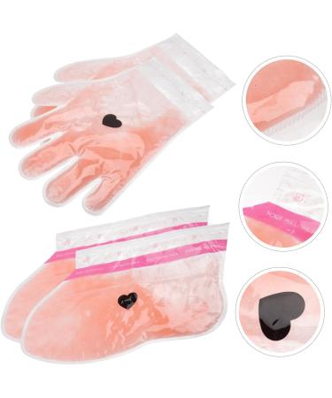 minkissy 2 Pairs Wax Gloves Hand Feet Wax Cover Wax Bath Hand Mitts Plastic Paraffin Socks Wax Treatment Hand Gloves Grooming Gloves Foot Care Supplies Liner Bag Keep Warm Pe Bag - Buy Online on GoSupps.com