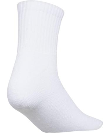 Adidas Women's Sport Linear High Quarter Socks 3-Pack - White/Grey/Clear Onix Grey - Buy Online on GoSupps.com