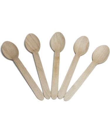 250ct Pack of Perfect Stix 6.25 Inch Wooden Cutlery Spoons - Eco-Friendly Utensils for Parties and Events - Buy Online on GoSupps.com