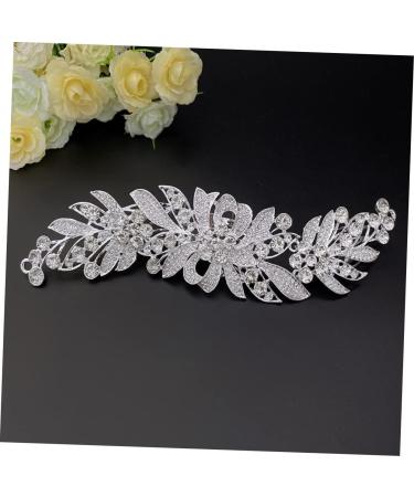 TOVINANNA Hair Comb Pearl Hair Clips Rhinestone Headpiece Bridal Pearl Headpiece Rhinestone Hair Clips Flower Girl Basket Shower Stool Classroom Bride Wedding Crystal Glass Hair Accessories - Buy Online on GoSupps.com