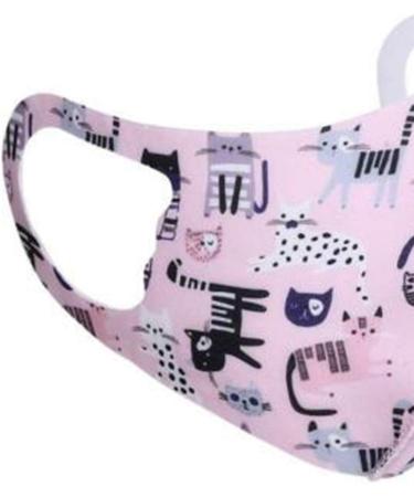 Reusable Cotton Cat Masks for Kids | Breathable & Washable Dust Protection | 2 Pack - Perfect for Sports Outdoor Activities & Pollution - Buy Online on GoSupps.com