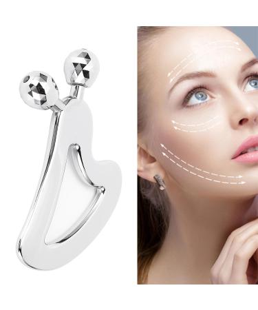 Heart Shape Face Roller Massager - Reduce Puffiness & Tighten Skin | Lifting Tool for Home & Travel - Buy Online on GoSupps.com