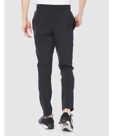Under Armour Men's Stretch Woven Tapered Pants - Black/Pitch Gray, Size Large - Buy Online on GoSupps.com