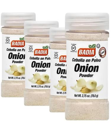 Lot de 4 assaisonnements complets Seasoning pices Poudre d'oignon de 78 Grammes