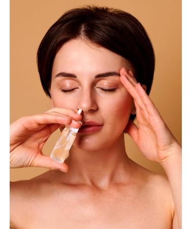 Furuising 6-Pack 10ml Nasal Spray Bottles - Transparent Reusable with 8 Blank Labels for Perfume Essential Oils & Saline Solution | International Shipping - Buy Online on GoSupps.com