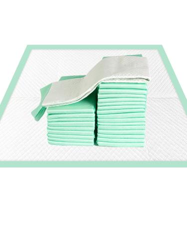 MILDPLUS Disposable Underpads Chucks Pads 23'' X 36'' Heavy Absorbency Incontinence Pads, Waterproof Pee Pads, Thicker Chux Pads for Unisex Adult, Kids and Pet(40 Count)