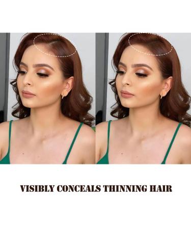 Root Touch Up Powder for Thinning Hair & Receding Hairline - Conceals Hair Loss & Thin Hair for Men & Women (Auburn) | International Shipping Available - Buy Online on GoSupps.com