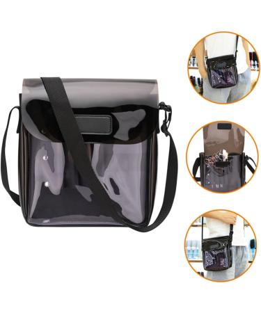 Balacoo Clear Makeup Bag - Versatile Crossbody Purse & Organizer for Cosmetics Hair Tools and Travel | PVC 21x20x5.5cm - Buy Online on GoSupps.com