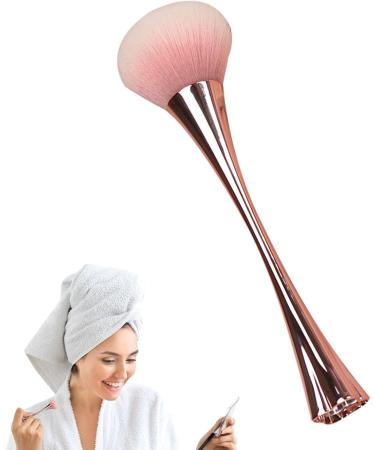 Powder Brush Large Blush Brush Foundation Powder Brush and Face Makeup Brush Nail Art Brush for Contouring and Defining Rose Gold Standing Clover Makeup Brush + - Buy Online on GoSupps.com
