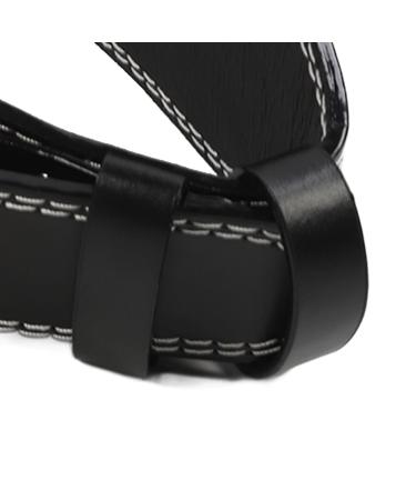 Premium PU Leather Weight Lifting Belt for Squat & Deadlift - Durable Back Support for Strength Training - Buy Online on GoSupps.com
