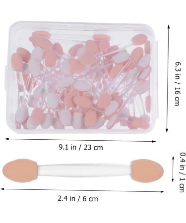 Outanaya 5 Boxes Double Ended Eyeshadow Brush Eyeshadow Brush Sponge Kit Makeup Applicator Non Latex - Buy Online on GoSupps.com