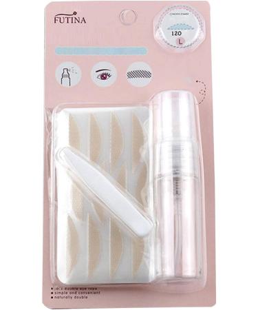 Natural Invisible Eyelid Strips | 120 pairs Sweat Proof Lace Double Eyelid Patch Invisible Lace Eyelid Sticker for Travel Traceless Eyelid Tape for Mono Saggy Eyes L (120 Pairs) - Buy Online on GoSupps.com