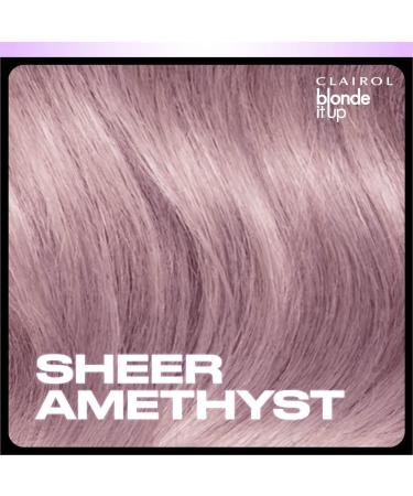 Clairol Blonde It Up Crystal Glow Toner Kit - Sheer Amethyst Sheer Amethyst 135 ml (Pack of 1) - Buy Online on GoSupps.com
