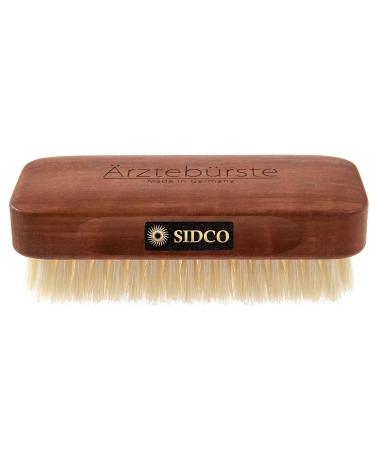 SIDCO Doctors Brush - Premium Pear Wood Nail & Hand Washing Brush | Durable Wooden Cleaning Tool for Healthy Nails - Buy Online on GoSupps.com