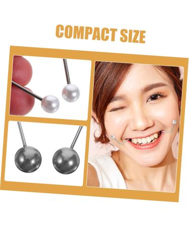 minkissy Face Exerciser 2 Pairs Dimple Trainer Women Dimple Maker Facial Dimple Maker Face Dimple Maker Facial Exerciser Dimple Maker for Face European and American Copper Accessories 4.30X2.50X0.80CM Assorted Color - Buy Online on GoSupps.com