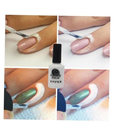 FRCOLOR 3pcs Glue Polish Glue Palisade Anti-overflow Glue Anti-spill Glue Liquid Nail Polish mediumx3pcs Pinkx3pcs - Buy Online on GoSupps.com