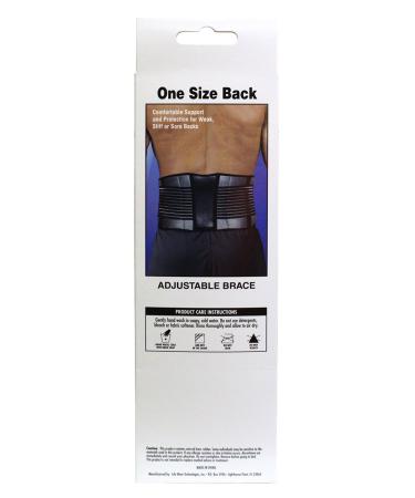 Back Brace Deluxe Support - One Size | Ultimate Comfort & Pain Relief for All - Buy Online on GoSupps.com