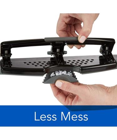 Swingline SmartTouch 3 Hole Punch - 20 Sheet Capacity - Black/Silver - Buy Online on GoSupps.com