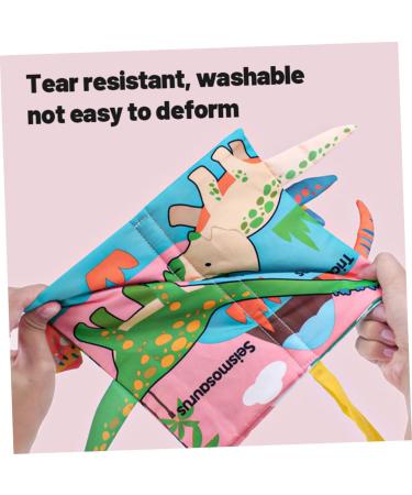 Bestonzon 2-Piece Fabric Crinkle Baby Books - Montessori Learning Toys & Puzzle Books for Toddlers | International Shipping - Buy Online on GoSupps.com