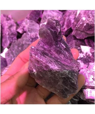 Crystal Natural Rough lepidolite Crystal Gemstone Reiki raw Purple Crystal for Home Decoration ERTEYIN - Buy Online on GoSupps.com