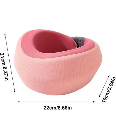 Soft Cervical Collar Neck Brace & Elastic Supports - Soft Foam Wraps Keep Vertebrae Stable Soft Neck Support Relieves Pressure in Spine Neck Support Brace for Travel Pink - Buy Online on GoSupps.com