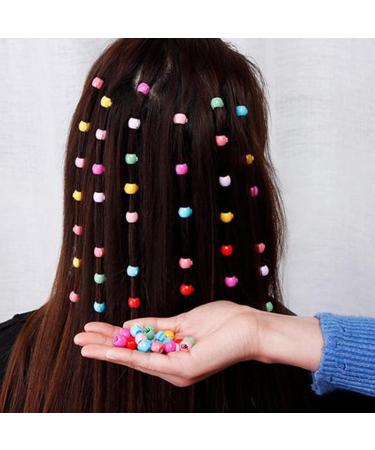 200 Mini Colorful Pearl Hair Clips - Rainbow Hair Accessories for Girls & Women | Perfect for Kids - Buy Online on GoSupps.com