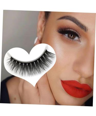 Beavorty False Eyelash 5 Pairs es false lashes fake makeup lashes self adhesive eyelashes natural look 3d false eyelashes lashes artificial eyelashes magnetic girl fiber - Buy Online on GoSupps.com