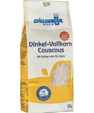 Spielberger Organic Whole Grain Spelt Couscous organic (1 x 500 gr) 500 g (1 pack) - Buy Online on GoSupps.com