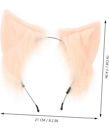 minkissy Headbands Hair Ties Cat Ears Headband Adults Cat Costume Accessories Cat Ears Head Wrap Cosplay Ears Ear Headband Cat Headband Cat Ear Headpiece The Cat Women's Fabric Animal - Buy Online on GoSupps.com