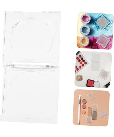 VALICLUD 12 Pcs Blush Box Eyeshadow Box Travel Cosmetic Case Blush Holding Plate Empty Eyeshadow Case Square - Buy Online on GoSupps.com