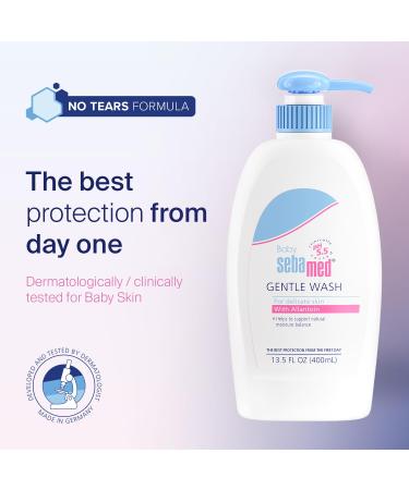 Sebamed Baby Gentle Wash Extra Soft for Delicate Skin (13.5 oz) - Gentle Cleansing for Sensitive Skin - Shop Internationally - Buy Online on GoSupps.com