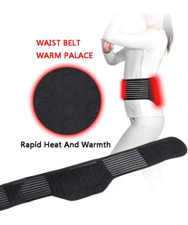 Aostfox Adjustable Lumbar Support Belt | Magnetic Therapy Waistband for Sciatica Relief | XL Body Formation Mesh Belt - Buy Online on GoSupps.com