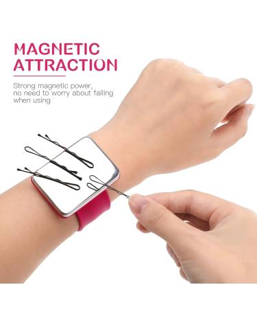 Milisten Rosy Magnetic Hair Clip Bracelet Holder - Stylish & Secure Hair Accessories for Women - Shop Internationally - Buy Online on GoSupps.com