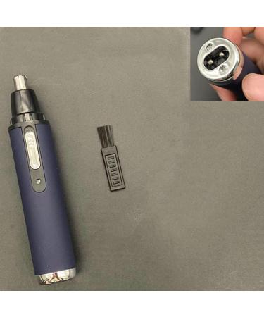 Buy Painless Nose Hair Trimmer - Travel-Friendly Electric Ear Hair Removal for Men - Blue - Buy Online on GoSupps.com