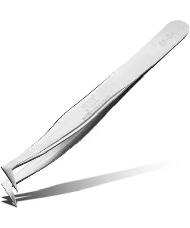 VETUS 6A-SA Curved Eyelash Tweezers for Volume Technique 115mm for Individual Eyelash Extensions Professional Quality - Buy Online on GoSupps.com