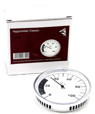 Buy Caribu Sauna Hygrometer Classic - Accurate Humidity & Temperature Measurement for Your Sauna | International Shipping Available - Buy Online on GoSupps.com