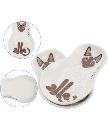 Milisten 2pcs Soy Sauce Dish Flatware Pinch Bowls for Spices Japanese Side Dish Cartoon Sauce Dish Sauce Cups Appetizer Plates Small Dishes Sauce Trays Ceramics Dipping Sauce Soy Sauce Bowl 10X8X2CM Brown - Buy Online on GoSupps.com