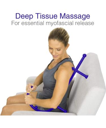 DREAM&GLAMOUR Self Trigger Point Therapy Massager - Back Self Massager Stick for Men and Women - Buy Online on GoSupps.com