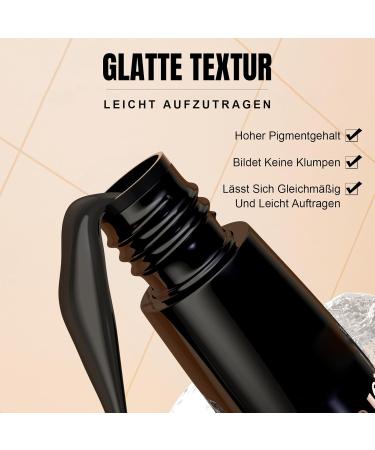 ARCHIDATE Waterresistant mascara in black volume swing and smudgeproof mascara sleek brush & longlasting hold black mascara with nourishing eyelash formula - Buy Online on GoSupps.com