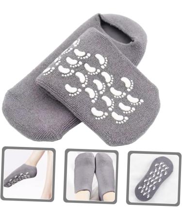 Housoutil 1 Pair Foot Caring Masks Gel Socks for Dry Cracked Feet Women Dry Cracked Feet Socks Cracked Heel Socks Lotion Socks Dry Feet Socks Moisturizing Miss Polyester Sleeping Socks - Buy Online on GoSupps.com