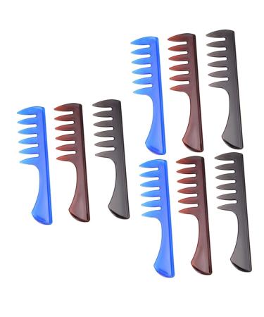 Beavorty 9 PCS Detangling Brush Head Massage Comb Hairdressing Comb Detangling Hair Comb Hair Brush Kit Fork Comb Stylist Comb Hair Styling Tools Hair Stylists Comb mens comb set spray man Mx3pcs As Shownx3pcs