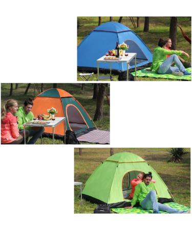 LHLHO 2 Person Instant Pop Up Lightweight Camping Tent  Outdoor Easy Set Up Automatic Family Travel Tent Portable Backpacking Ultralight Waterproof Windproof Anti-UV Sun Shelter Tent BLUE - Buy Online on GoSupps.com