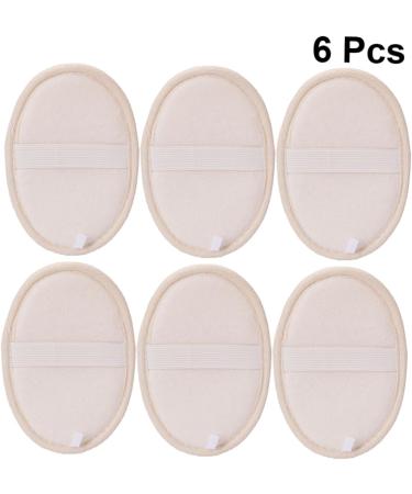 DOITOOL 6pcs Exfoliating Loofah Sponge Pads Set - Bath Shower Cleaning Scrubber & Wash Towel for Soft Skin - Buy Online on GoSupps.com