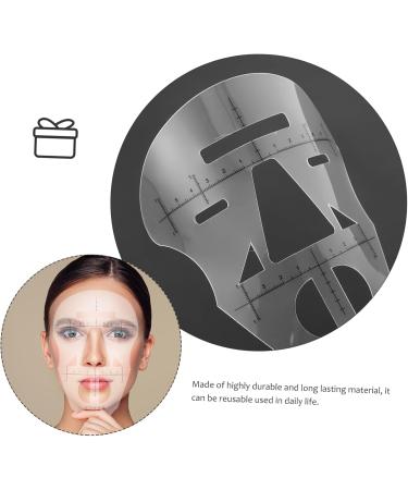 Didiseaon 3 Pcs Manicure Tools Make up Kit Eyebrow Tracer Makeup Ruler Lip Ruler Paint Pen Painting Pen Carved - Buy Online on GoSupps.com