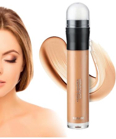 Makeup Concealer Stick Moisturizing Dark Circle Concealer - Dark Circle Concealer Brightening Eye Concealer Lightweight & Highly Pigmented Concealer with Sponge Head for Aallyn - Buy Online on GoSupps.com