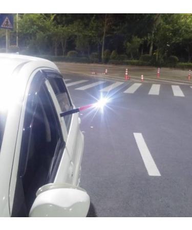SAMDO 11.0 inch Magnet Wand Baton Traffic Control Road Safety Lamp Military Survival LED Light Stick (Red) - Buy Online on GoSupps.com