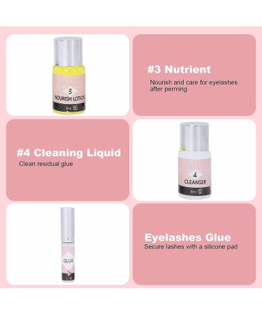 27ml Lash Lift Kit Liquid Set - Long Lasting Eyelash & Eyebrow Perm Set - Buy Online on GoSupps.com
