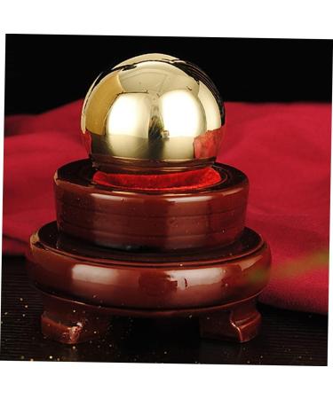 Partykindom Brass Gymnastics Balls - Portable Massage Device | 4-Piece Chinese Baoding Balls for Relaxation & Stress Relief - Buy Online on GoSupps.com