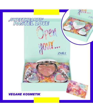 ZMILE Cosmetics Gift Box | Sweethearts Pastel Love - Perfect International Gift for Any Occasion - Buy Online on GoSupps.com