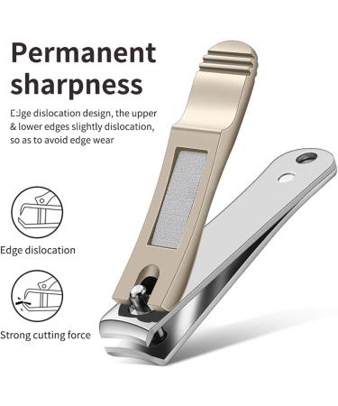 8-Piece Nail Clipper and Nail Enhancement Set with Sloping Stainless Steel Professional Nail Clipper Leather Storage Box (Color : C3) - Buy Online on GoSupps.com